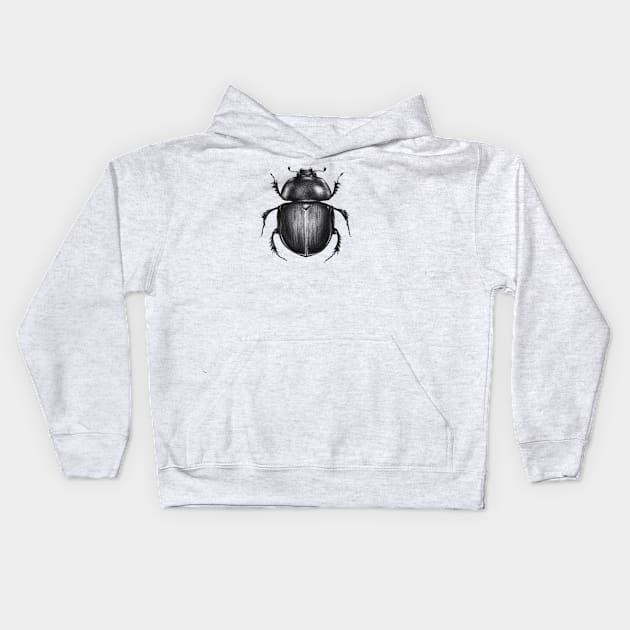 Scarab Kids Hoodie by Ropear